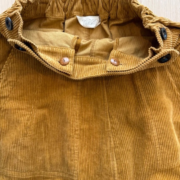 A Line Organic Cord Skirt - Picture 5 of 8